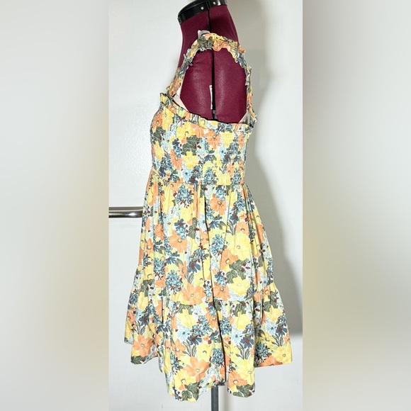 Abercrombie & Fitch Women's Smocked Bodice Easy Mini Dress |  Size XL - Picture 3 of 9